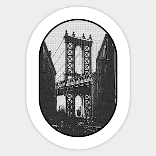 Brooklyn design Sticker